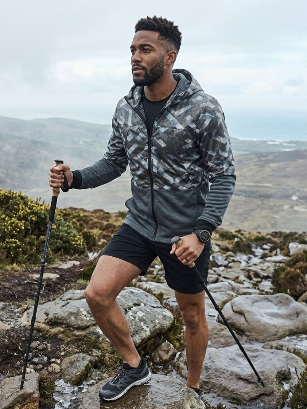Under Armour Geometric Print Hoodie
